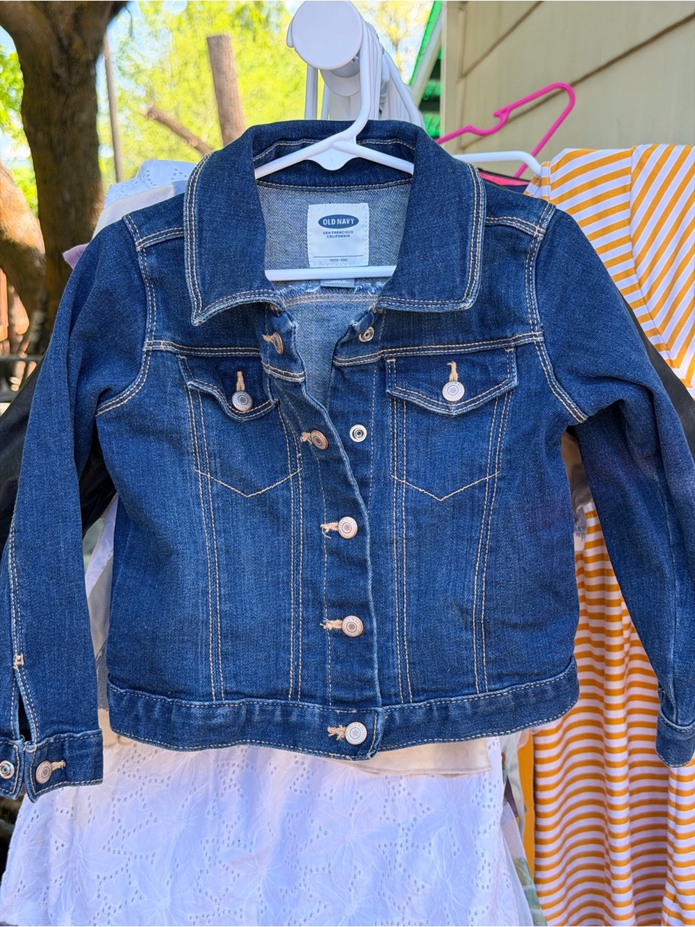 Old Navy Kids' Blue Denim Jacket - Classic Button-Up